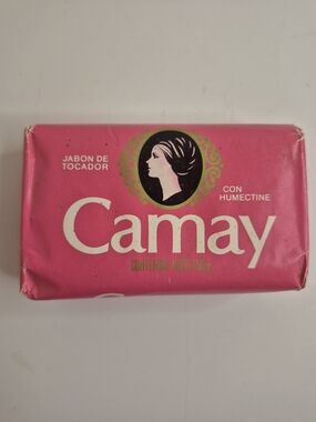 Vintage Camay Pink Bar Soap - Classic Camay Packaging Sealed New Old Stock
